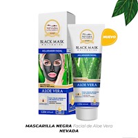 Mascarilla Negra Facial de Aloe Vera